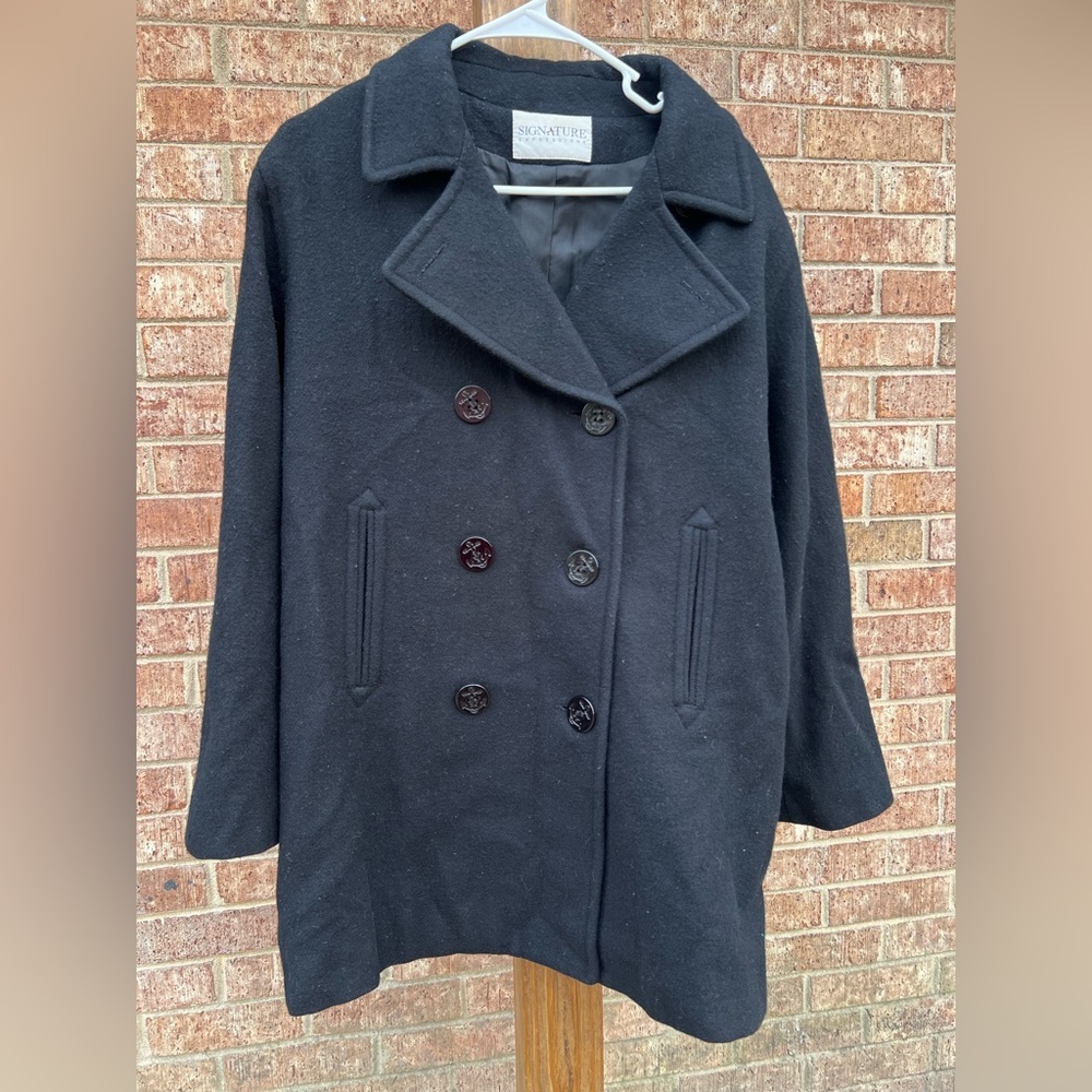 Wool Peacoat‎